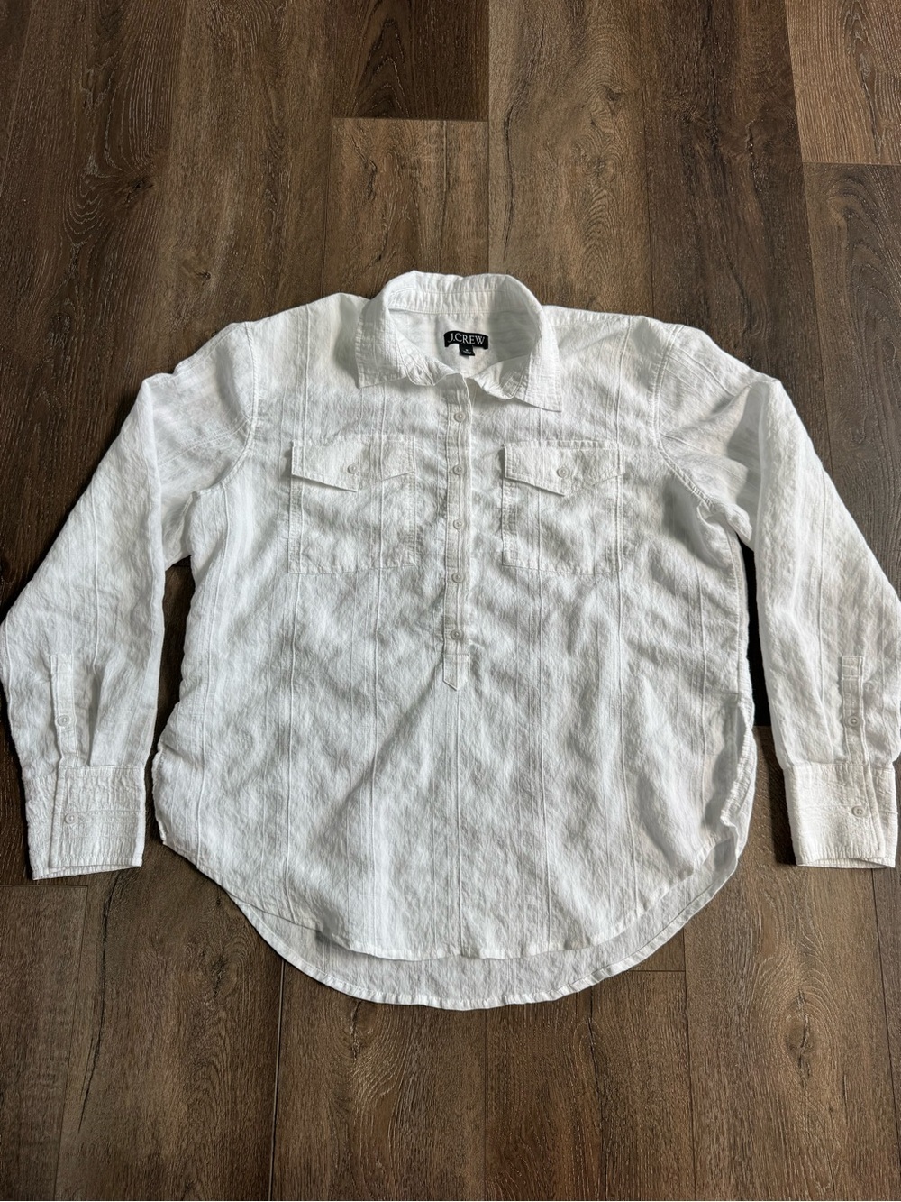 J. Crew Women’s White Blouse Size Medium